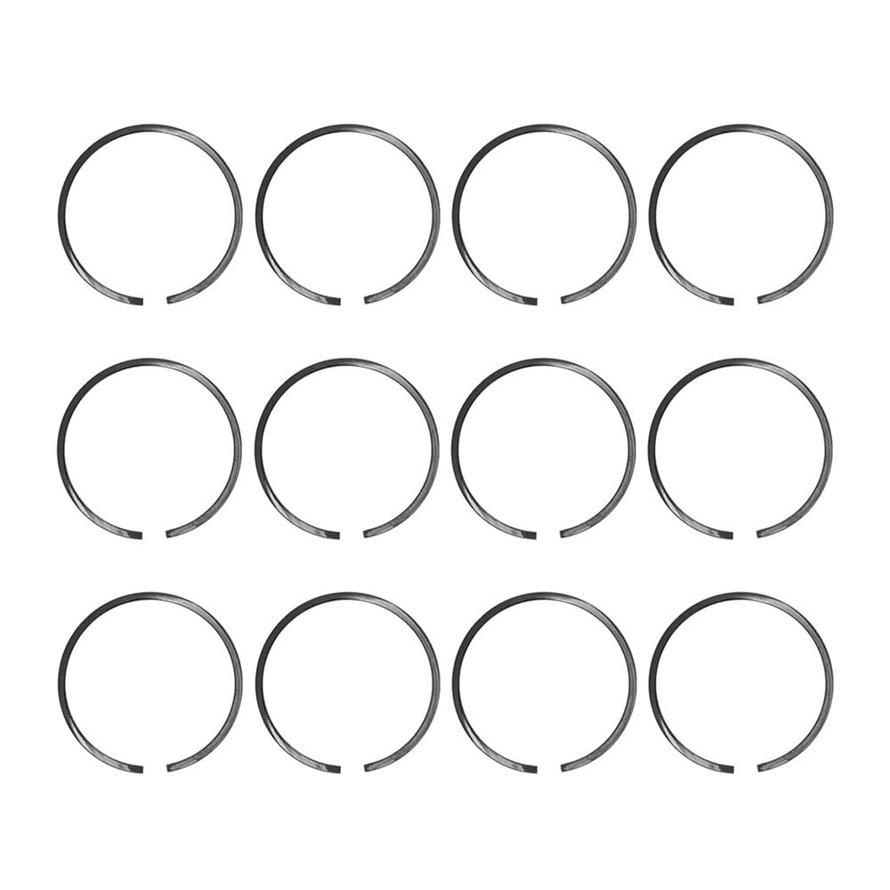 Ygpwangl One Color 12Pcs Piston Ring Kit 46Mm X 1.5Mm Fit For 51 55/257 357 Xp Epa 359 Chainsaw Replacement Part