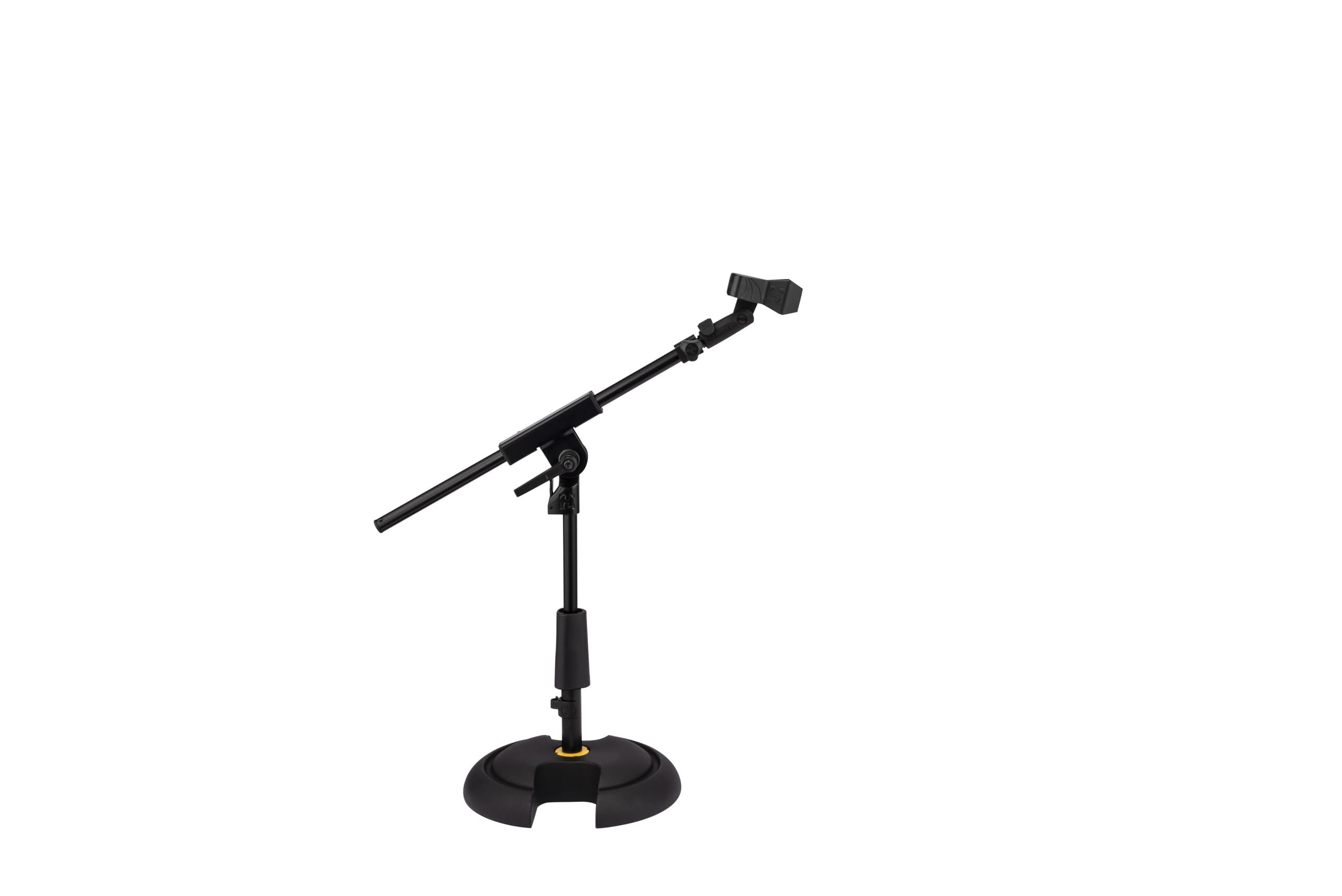 HERCULES PRO Serie, supporto per microfono, 31-42 cm, asta telescopica, base in ghisa