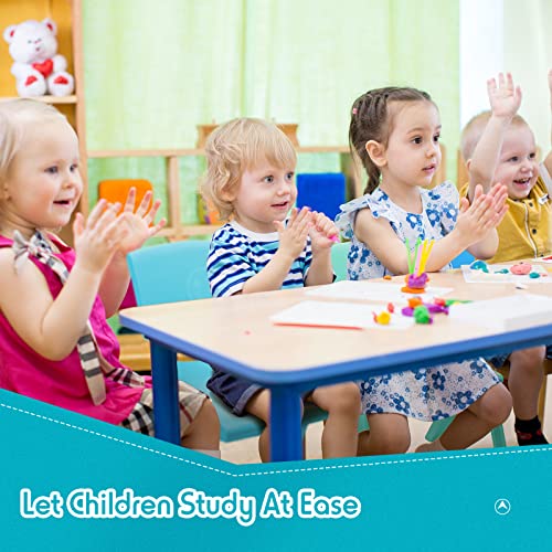 Chitidr 4 Pcs School Chairs Stackable 10 Inches Plastic Preschool Chairs Classroom Stacking Chair Sets For Toddler Children Indoor Outdoor Home Playroom Daycare #TOP5