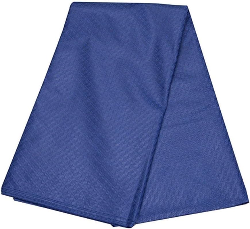 Blue Fabric by The Yard Polyester Material for Men Robe Women Party Dresses Cloth 5 Yards/Lot (Color : As Shown Size : 5 Yards)