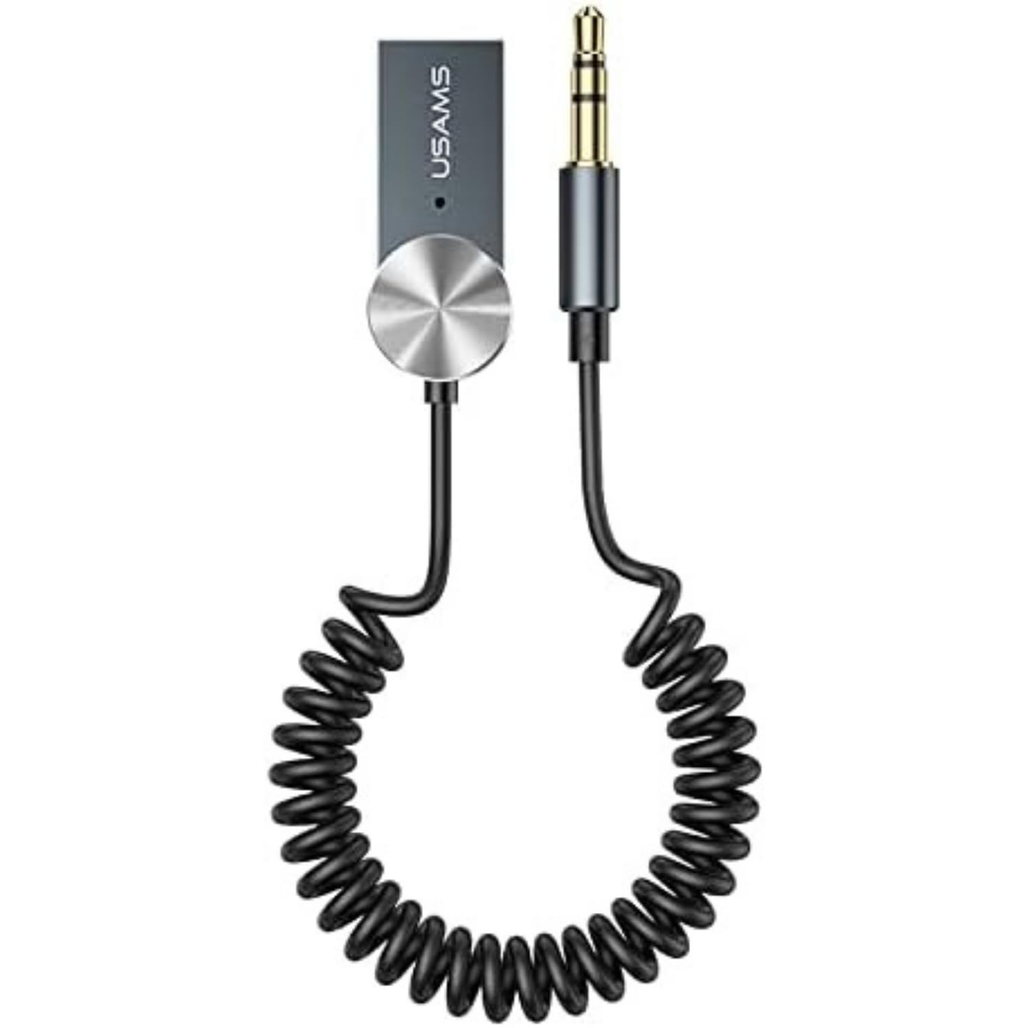 LivX Usams Bluetooth 5.0 Receiver Usb Aux Wireless Araç Kiti Telefon Konuşma Müzik Dinleme Ba01 SJ464LVX
