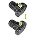 Hot Shoe Level, 4Pack ChromLives Shoe Bubble Level Camera Hot Shoe Cover 2 Axis Bubble Spirit Level Compatible with DSLR Film Camera Canon Nikon Olympus,Combo Pack - 2 Axis and 1 Axis