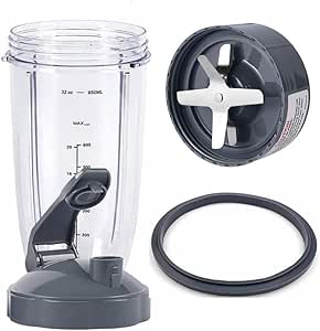 Plastic Transparante Sapcentrifugebeker Mok Vervanging voor 600/900W NUTRI kopen vanaf een prijs van 7.74