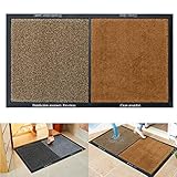 NIVNI Alfombra, Alfombrilla desinfectante Alfombrilla Absorbente de Agua Alfombras Tapetes para el hogar Restaurante