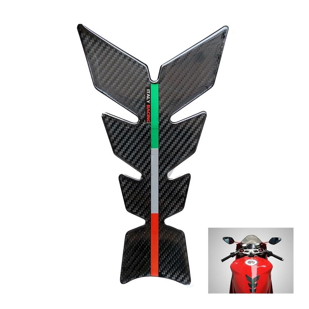 Almohadilla Tanque Motocicleta Protector Para Almohadilla De Depósito, Calcomanías Combustible Italia Pegatina Tanque Combustible, Protector Almohadilla, Pegatina Antideslizante