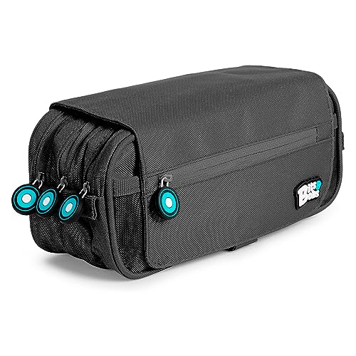 Grafoplás Escolar Triple, Estuches 3 Compartimentos Con Solapa Niños Unisex, Negro, 23 Cm Grafoplás Escolar Triple, Estuches 3 Compartimentos Con Solapa Niños Unisex, Negro, 23 Cm