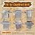 SafBbcue Cast Iron Cooking Grates and Infrared Emitter Replacement for Charbroil Infrared Grills 463224912 463231711 463241413 463247209 463247310 463271314 466231711 466247310