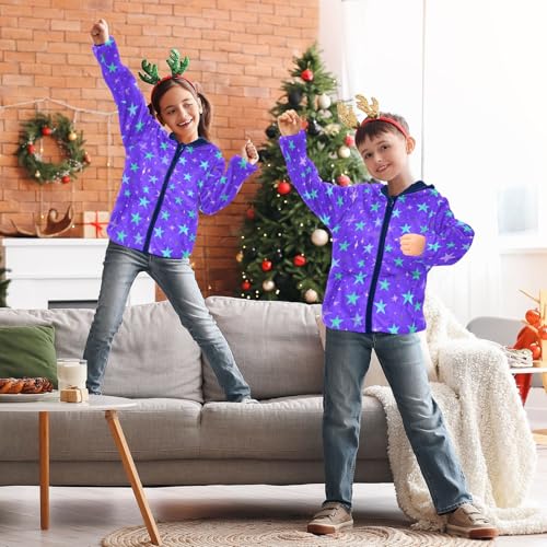 Kids Hoodies for Boys Fleece Jacket Fall Winter Toddler Zip Up Hoodie Sweatshirt with Pockets4