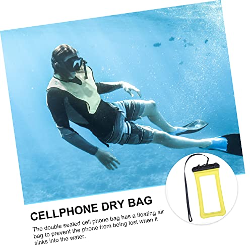 UKCOCO 2 Conjuntos 2 Unidades Bolsa Impermeável Móvel Capa De Telefone Seca Bolsa De Telefone Saco S