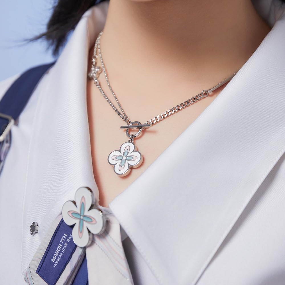 Honkai: Star Rail March 7th-themed Impression Series Brooch&Necklace