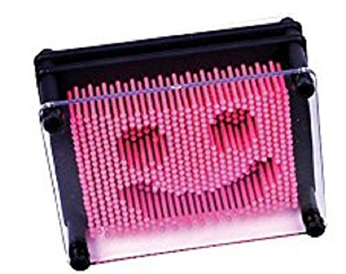 DOMAGRON Pin Point Impression Plastic Needle Art Frame (3.75" x 5") - Pink