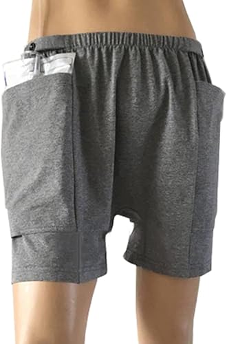 Pantalones cortos para bolsa de nefrostomía, bolsa de pierna de catéter, ropa interior de soporte para bolsa de drenaje, ropa para el cuidado de la