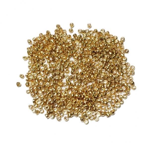 SNAPPSY 4x300Pcs Metal Round Spacer Beads Charms DIY Jewelry Making Supply Dark Gold-picture-24