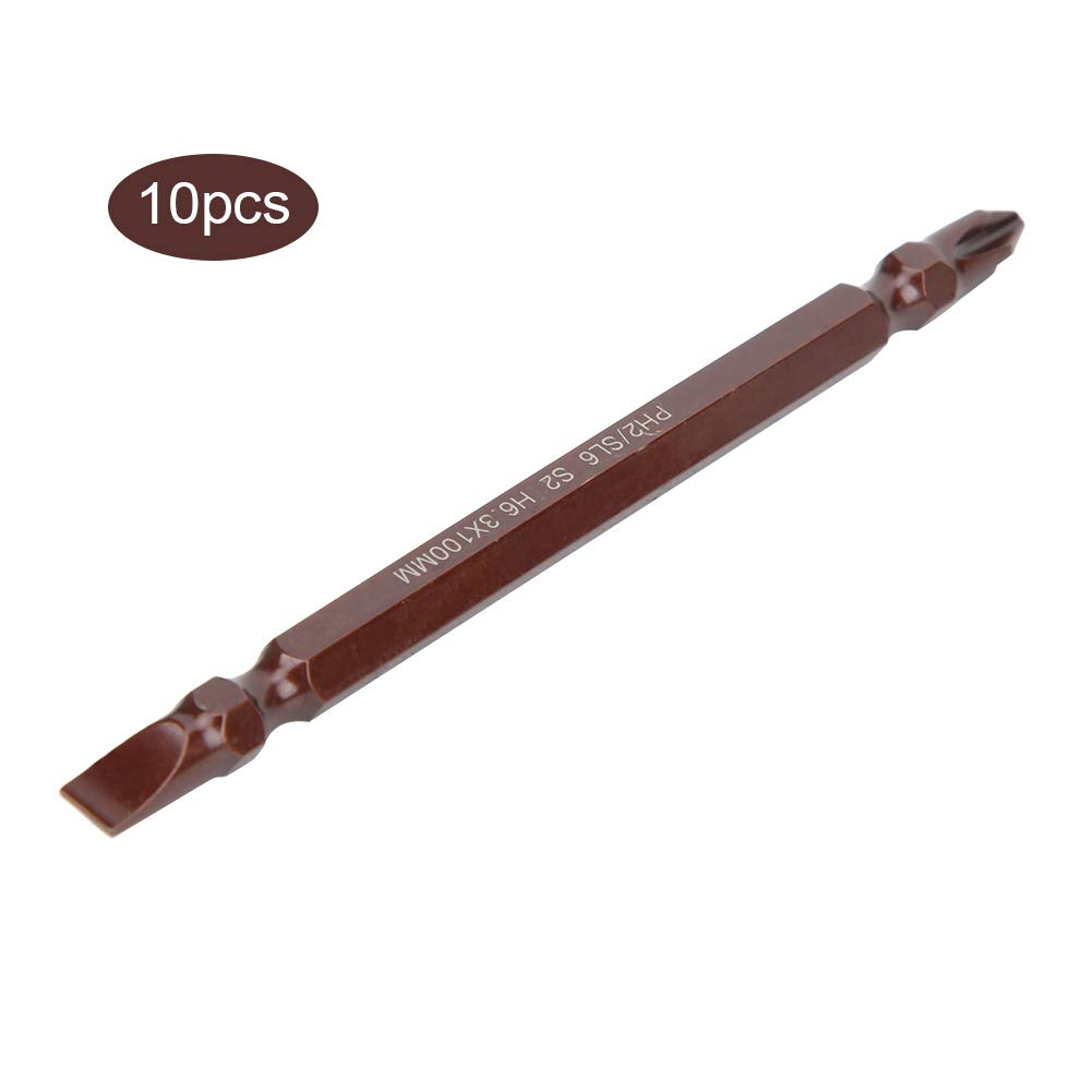 Magnetic Double Ended Screwdriver Bits - 10pcs -8