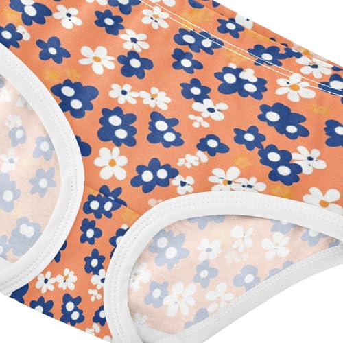 GuoChe Briefs Elastic Waistband Panties Comfort Color for Girls in Sizes 2T,3T, 4T, 5T, 6Y and 8Y4