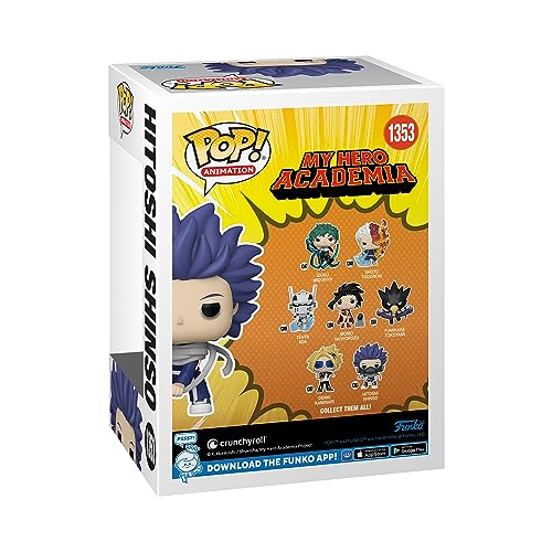 Funko POP! Animation: MHA, Hitoshi Shinso, 1/6 Odds for Rare Chase Variant, My Hero Academia, Collectable Vinyl Figure - Image 3