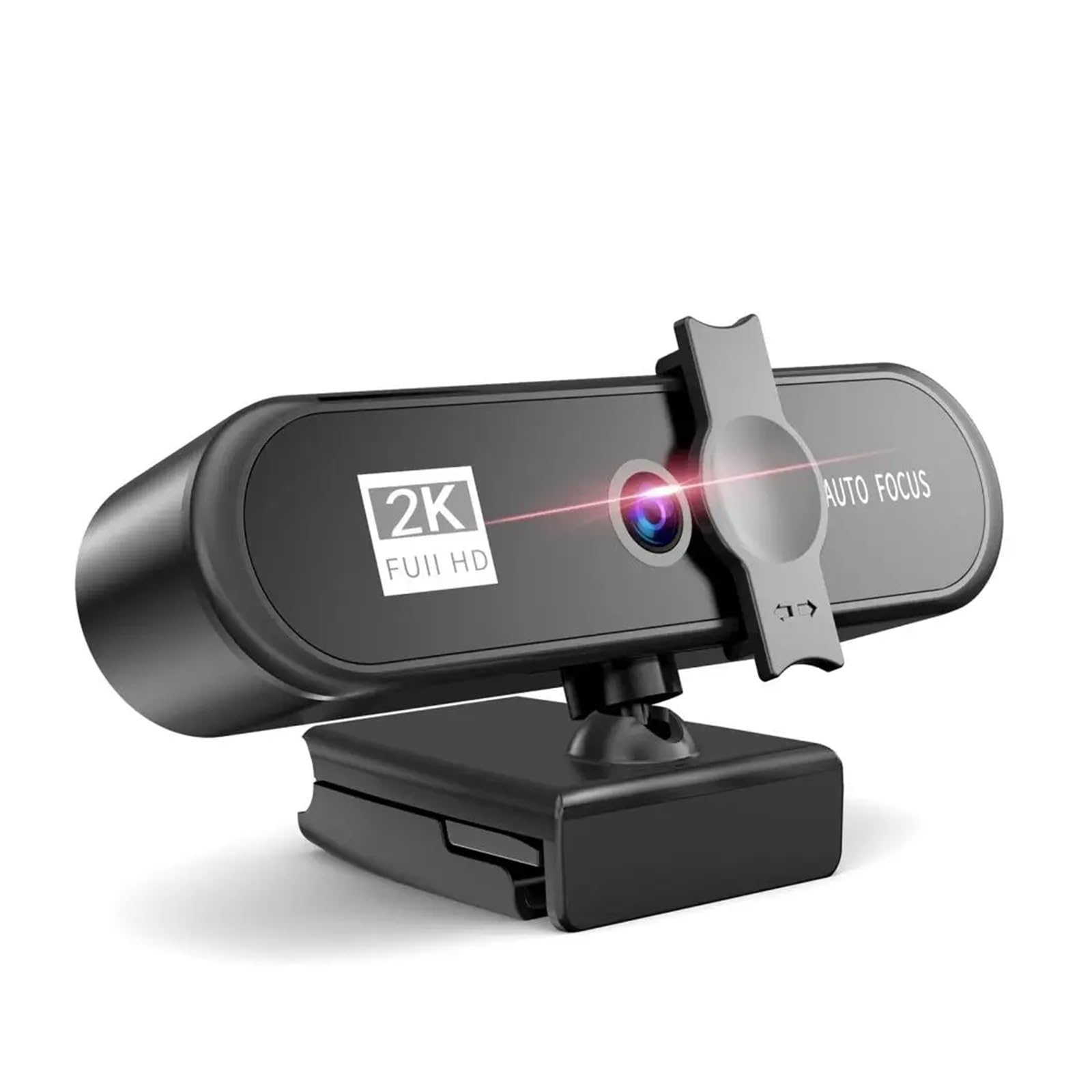 Kamera internetowa, Uniwersalna kamera internetowa na żywo o wysokiej rozdzielczości 4K z autofokusem Kamera Bezpłatny dysk USB mikrofonem komputerowa Szerokokątna Łatwa instalacja(8802-2k)