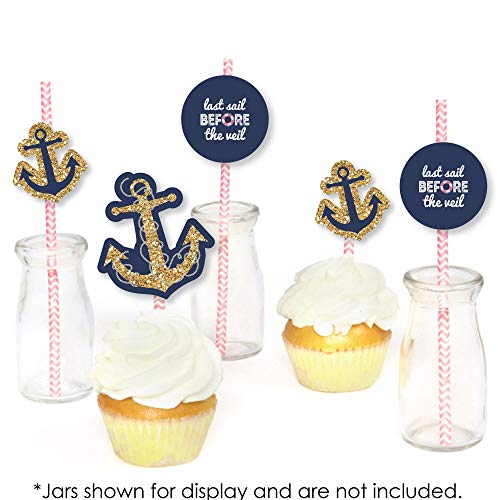 Big Dot of Happiness Decorativo Pitillos de Papel - Set 24 miniatura 4