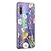 Oihxse Mandala Motif Case Compatible pour Xiaomi Redmi 7 Coque Transparente Silicone TPU Souple Protection Etui Ultra Slim Mehndi Floral Datura Dentelle Housse Bumper (A13)