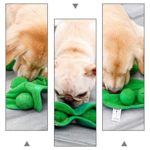 Popetpop tapete para cães lavável para alimentação de animais de estimação, tapete para petiscos de