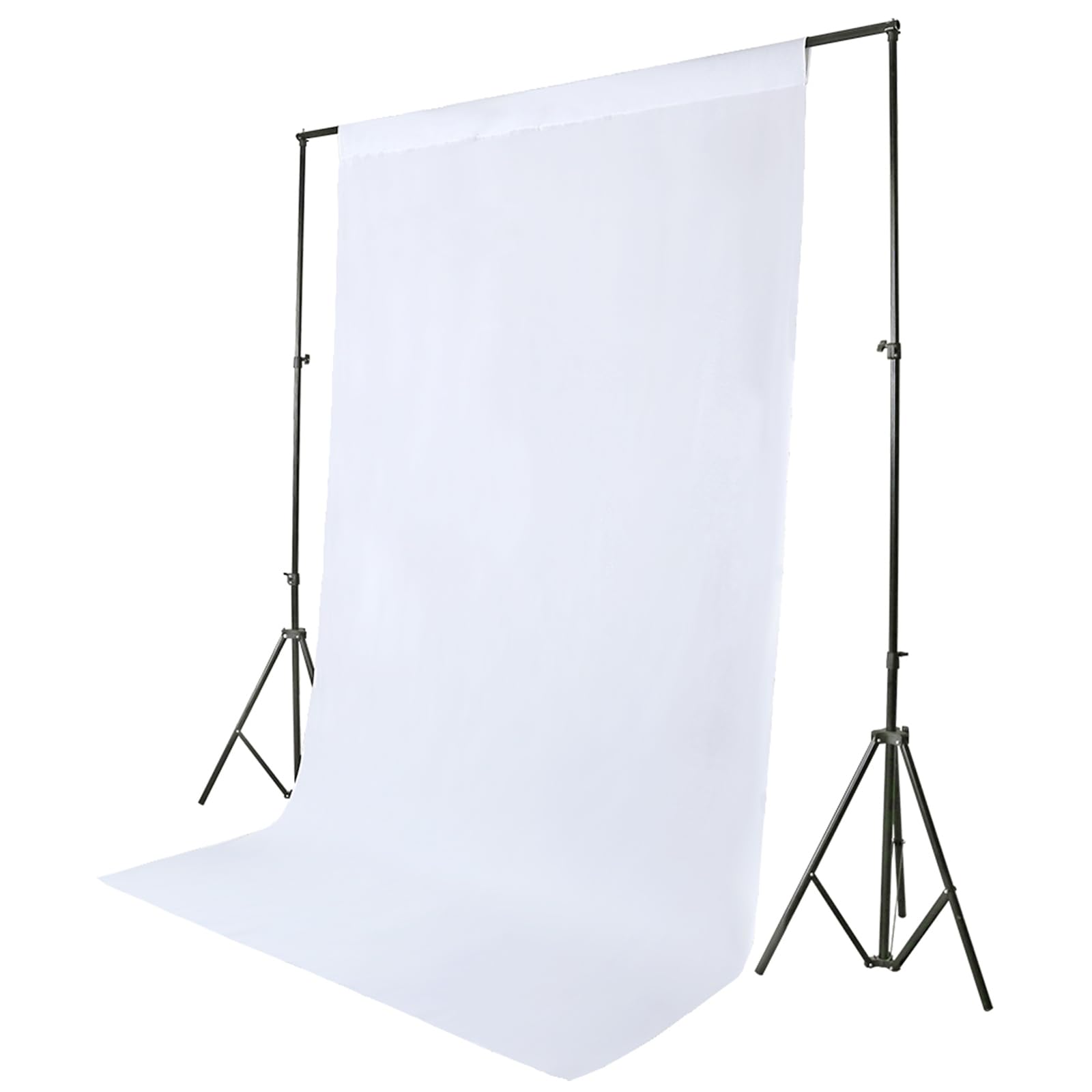 TRLYC White Photography Backdrop - 5 x 7 FT White Backdrops for Photoshoot Background Screen for Photo Backdrop Video Photography Studio Photo Backgrounds Background Screen Parties