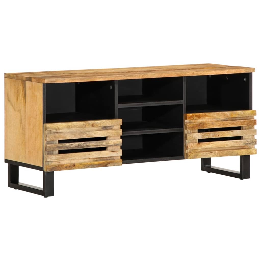 vidaXL Tv-meubel 100x34x46 cm massief acaciahout, tv kast, wandkast, tv