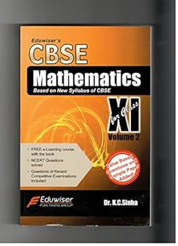 Paperback Eduwiser's CBSE Mathematics for Class 11 - Vol. 2 Book