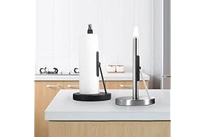 Countertop Paper Towel Holder with Spray Bottle: Your Kitchen and Bathroom Hygiene Solution