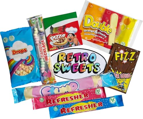 Retro Sweets Gift Box. Letterbox Sweet Hamper for Birthday Present — photo 3