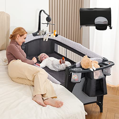 List of Ten Best Bed Side Crib Top Picks 2023 Reviews