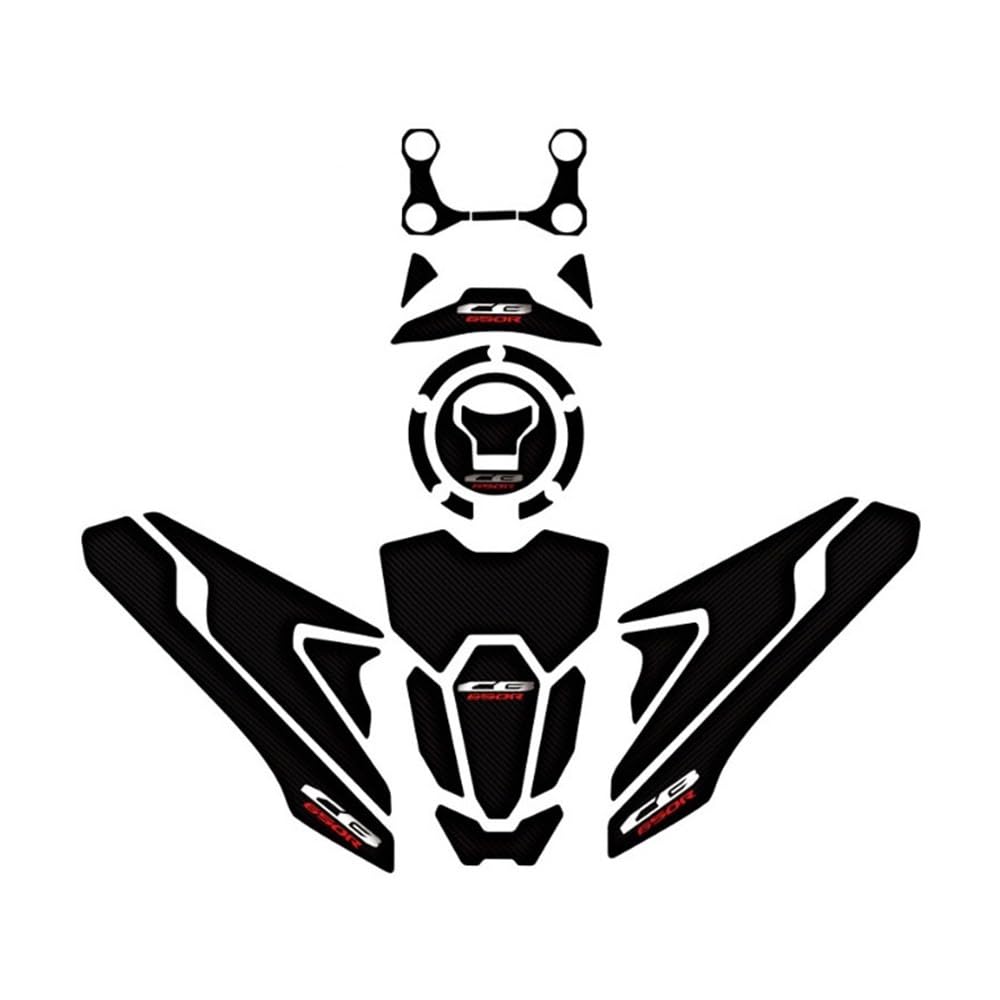 Tampon Reservoir Moto Autocollants De Réservoir CB 650R, Tampons De Réservoir Pour Ho&nda CB650R 2022, Genouillères Antidérapantes Pour Réservoir De Carburant De Moto