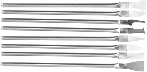 Miniatura 3 de Herramienta de reparación de palanca de apertura de teléfono de metal, juego de spudger de placa base, eliminación de chips de CPU, para electrónica