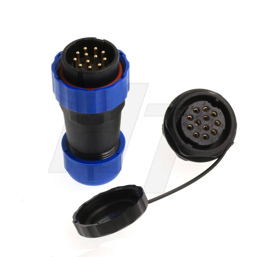 Amazon.com: HangTon HE29 12 Pin Connector Power Waterproof