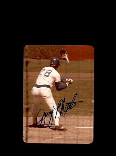 Jerry Martin Signed Original 1980 4x6 Snaphot Photo Chicago Cubs Wrigley