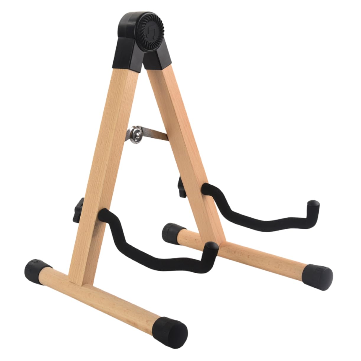 Didiseaon Supporto per Chitarra in Legno Supporto per Esposizione e Riposto Adatto Chitarre Acustiche Classiche ed Elettriche Stabile e Resistente per Musicisti in Movimento