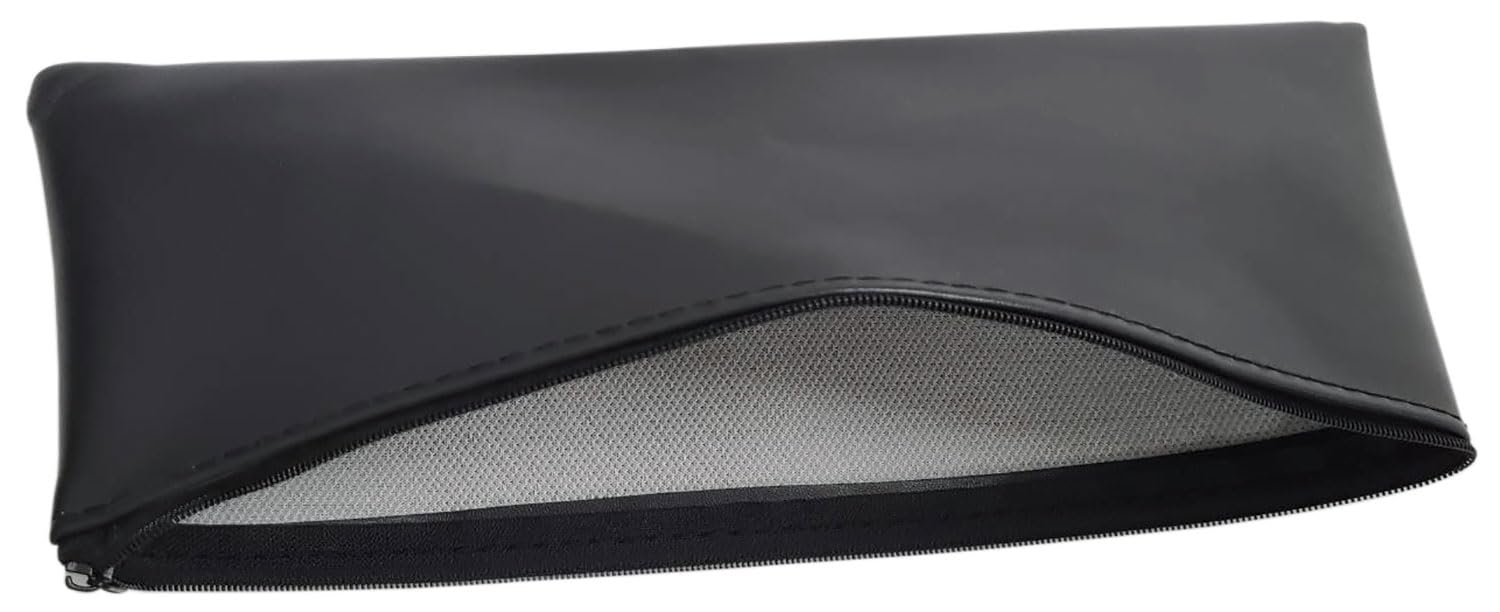 Chord | Long Zippered Pouch for Storage & Transport of Wireless Microphones | Dimensions 30cm by 11cm Mic Bag
