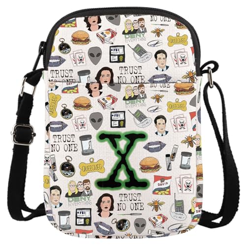 GJTIM Crime Mystery Drama TV Gift Sci-Fi Gift Ufo Lover Present TV Show Merchandise Tote Bag for TV Series Fans