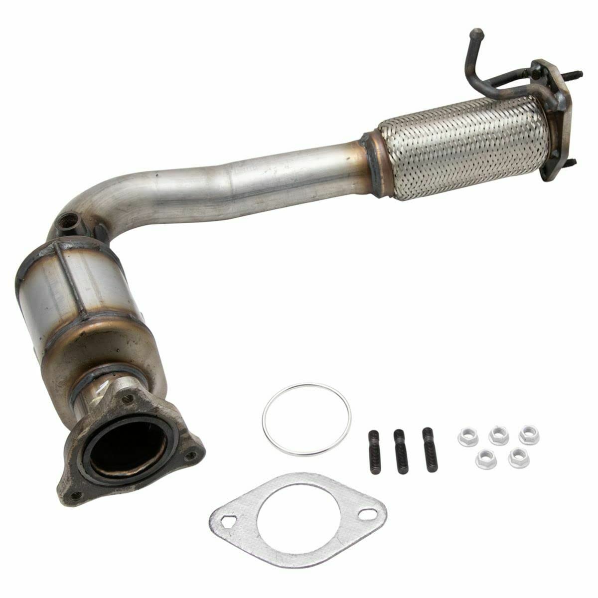 AutoShack EMCC26798 Front Catalytic Converter Direct Fit Replacement for 2010-2013 2014 2015 2016 2017 Chevrolet Equinox 2012-2015 Captiva Sport 2010-2017 GMC Terrain 2.4L 4WD AWD FWD (EPA Compliant)