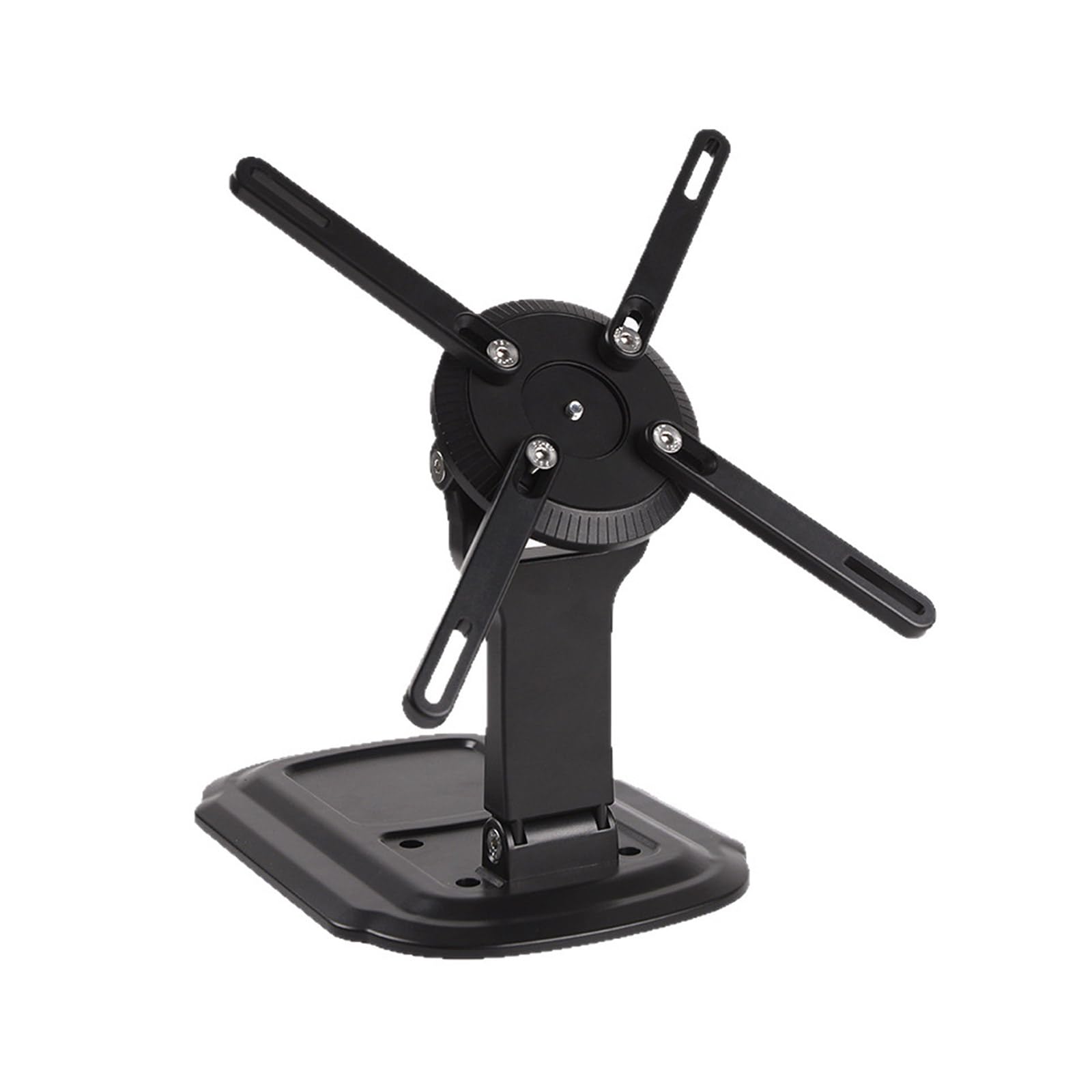 Hsioluted Projector Holder Desktop Projectors Holder Antislip 360 Degree Rotation Projectors Table Stand Bracket Portable Anti-slip Desktop Projector Mount