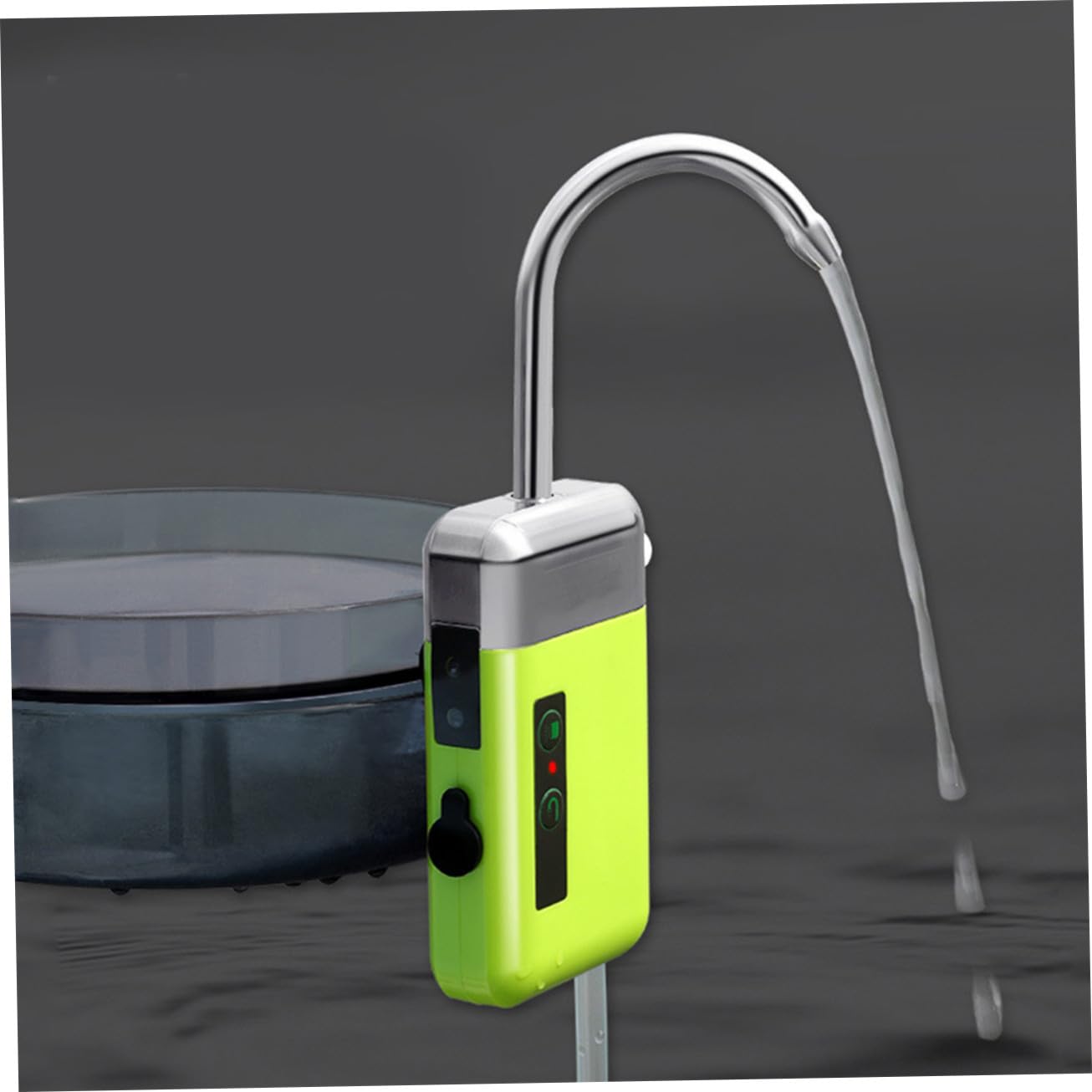 Pompe à Air Eau Rechargeable Vert 2000ma Abs 6l/Min