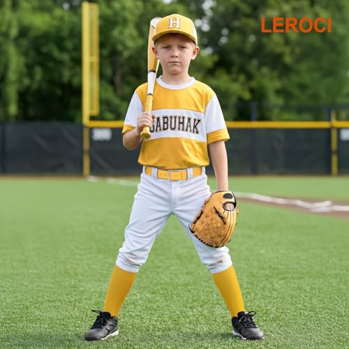 Image of Baseball Belt and Baseball Socks Combo Set for Youth and Adult Available in 20 Colors