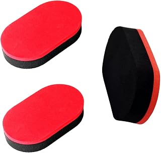 3 Pack Ping Pong Paddles Cleaning Sponge Replacement Dust Remover Foam Squeegee for Table Tennis Racket Rubber Cleaner Spray Pingpong Balls Paddle Maintenance Care Kit