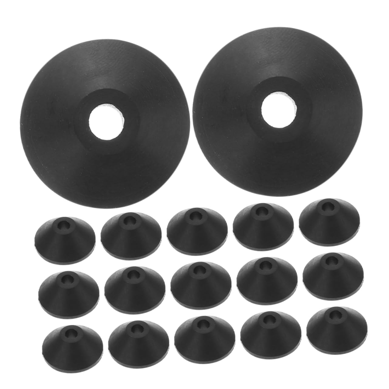 jojofuny 150pièces Rondelles Caoutchouc Coniques Pour Vis De Réservoir Toilettes Étanches Faciles à Installer Idéales Pour Réparation De Chasses Eau Et Robinetterie