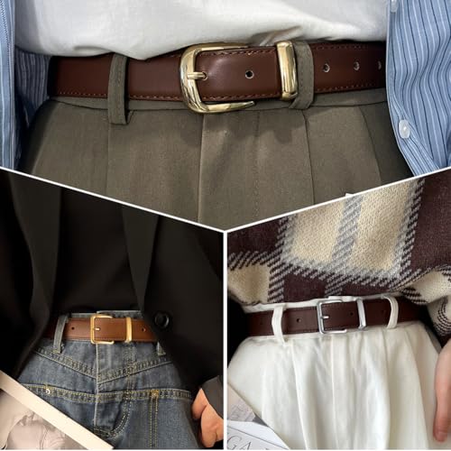 6Pcs Belt Loop Keepers 1.54in 1.71in Alloy Metal Groove Loops No Slip Men Women Buckle Accessories Easy Installation for Craft Fixing DIY Belt Repair Replacement Unisex3