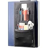 Adjustable Elastic Band Pen Holder, Velcro Pencil Holder, Pen Sleeve Case for Hard Cover Journals,...