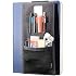 Adjustable Elastic Band Pen Holder, Velcro Pencil Holder, Pen Sleeve Case for Hard Cover Journals, Planners, Notebooks, Books, Binders, Fits Regular & Large Notebooks, Accessory Pocket, Detachable.