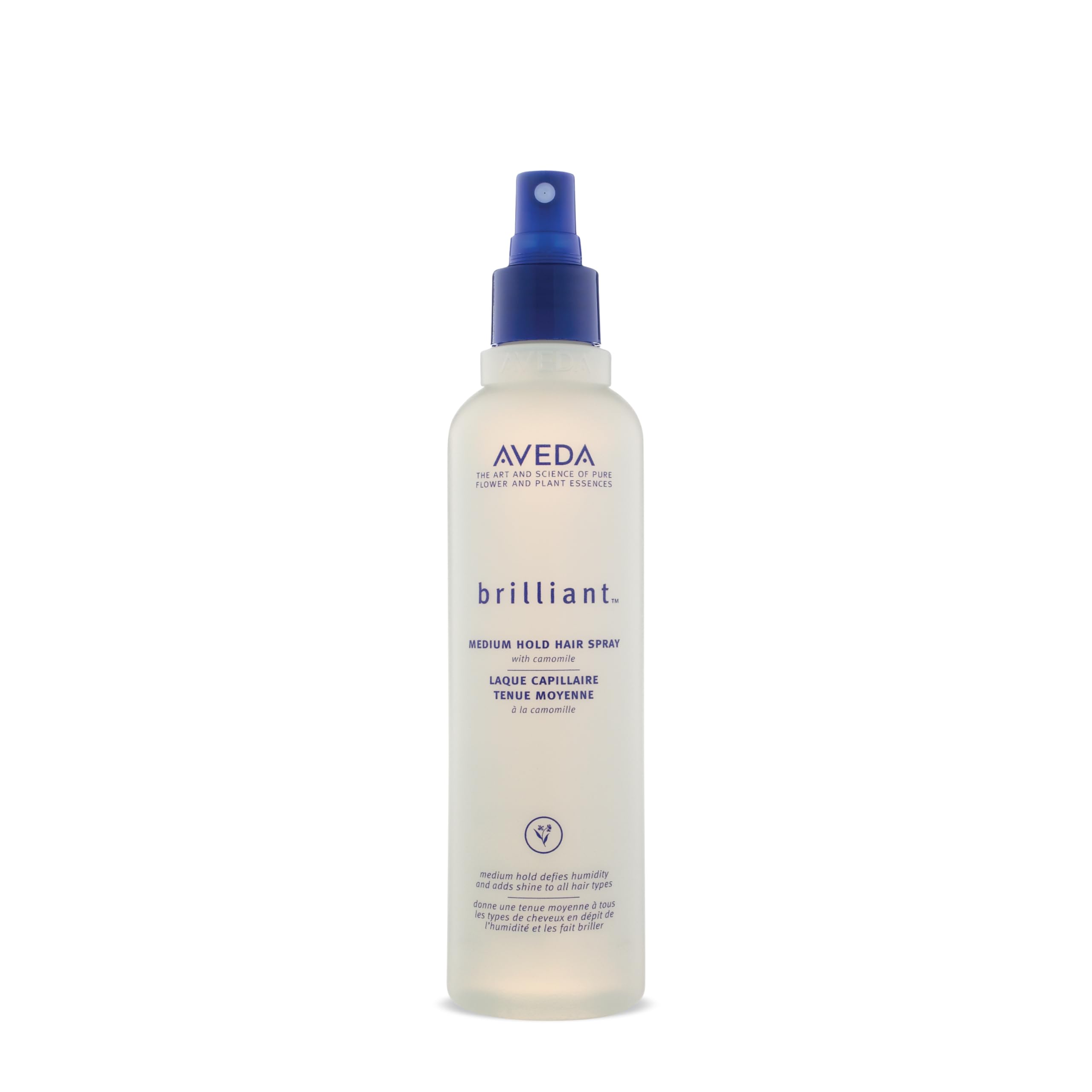 Aveda Brilliant Medium Hold Hair Spray | Non-Aerosol Hair Spray | Anti-Humidity | Adds Shine | for All Hair Types, 250ml