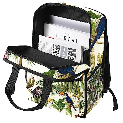 Sac à dos pour garçons imprimé jungle pour aventurier
