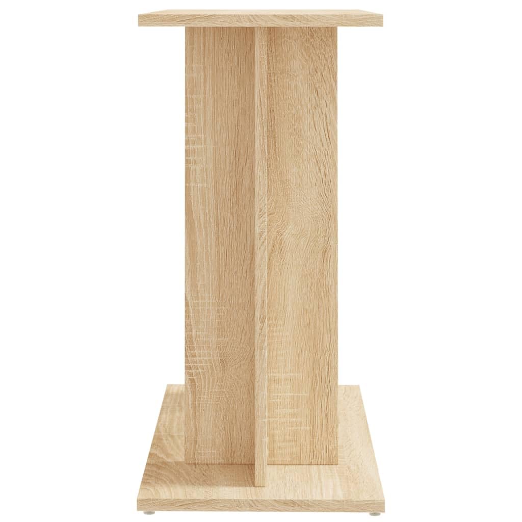 vidaXL Soporte para Acuario Madera ingeniería Roble Sonoma 60x30x60 cm