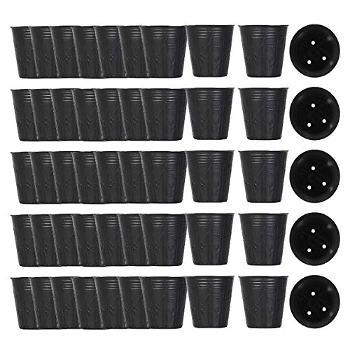 MOTZU 50 Pack Mini Pflanztöpfe Cover